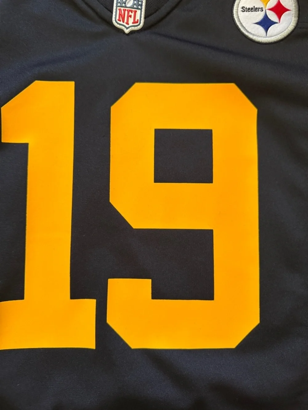 NFL Nike Black Kids' Football Pittsburg Steelers Jersey-Juju Smith Schuster #19